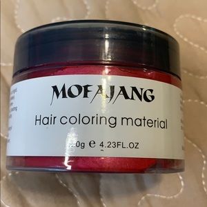 Hair wax/ mud coloring